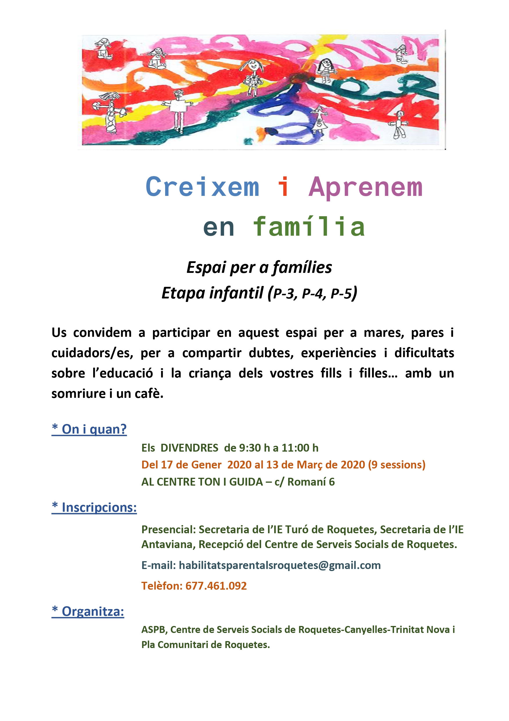 Creixem i Aprenem en família
