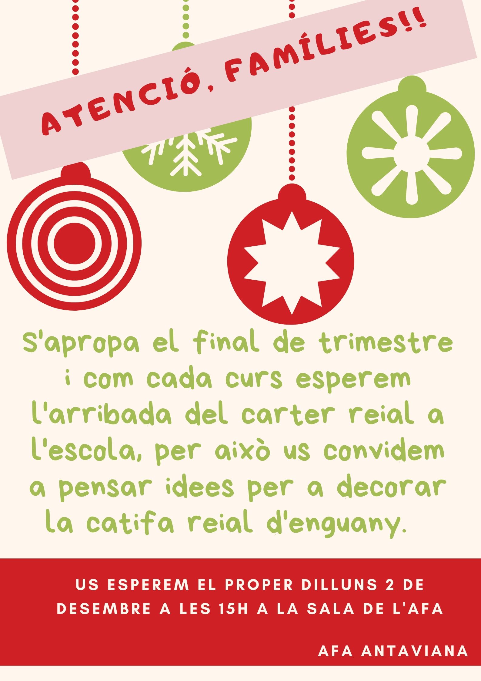 Decoració Catifa Carter Reial